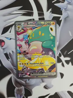 Pokemon TCG Iono's Bellibolt EX Full Art Journey Together 183/159 - Image 2