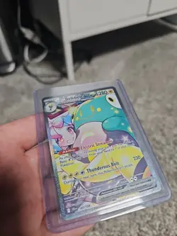 Iono's Bellibolt EX Sir 183/159 SV09 Holo Pokemon TCG Card Journey Together - Image 2