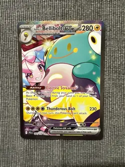 Pokemon TCG Journey Together Iono's Bellibolt EX Card 183/159 Mint - Image 1