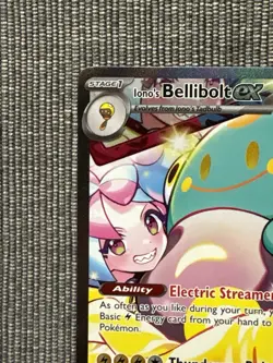 Pokemon TCG Journey Together Iono's Bellibolt EX Card 183/159 Mint - Image 2