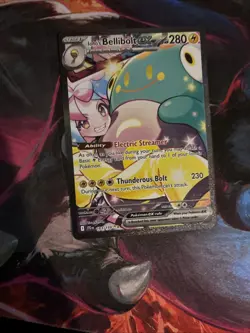 Pokemon TCG Journey Together Iono's Bellibolt EX Card 183/159 Mint Condition - Image 3
