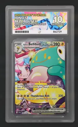 Iono's Bellibolt EX #183/159 | ACE 10 | Journey Together | Pokemon TCG - Image 1