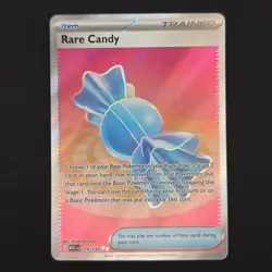 Pokemon TCG Card Rare Candy 175/132 Mega Evolution Ultra Rare Full Art - NM - Image 1