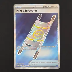 Pokemon TCG Card Night Stretcher 173/132 Mega Evolution Ultra Rare - NM - Image 1