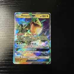 Rayquaza EX 109/168 Holo Pokemon Card Celestial Storm HP - Image 1