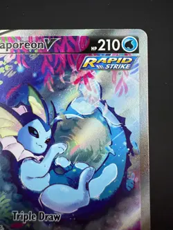Vaporeon V SWSH181 SWSH: Sword & Shield Promo Cards Holo NM/M - Image 2