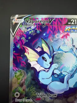 Vaporeon V SWSH181 SWSH: Sword & Shield Promo Cards Holo NM/M - Image 3