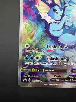 Vaporeon V SWSH181 SWSH: Sword & Shield Promo Cards Holo NM/M - Image 4