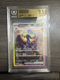 Pokemon Prismatic Evolutions Umbreon EX Sir SAR 161/131 TCG English Card - Image 2