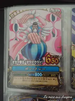 Carte One Piece Data Carddass OnePy β Match C148 card OP Bon Clay mr 2 Bentham - Image 1