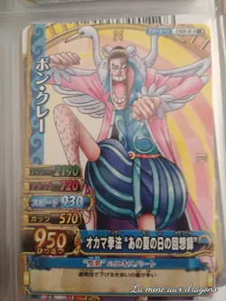 Carte One Piece Data Carddass OnePy W C029-W card OP Bentham Bon Clay Mr. 2 - Image 1