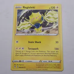 Regieleki Pokemon Card 060/203 Evolving Skies 2021 Basic Rare Electric - Image 1