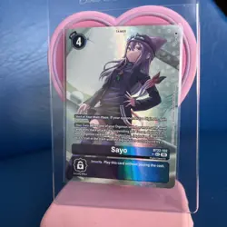 Digimon Card Game Sayo Alternate Art BT22-102 SEC Cyber Eden English - Image 1