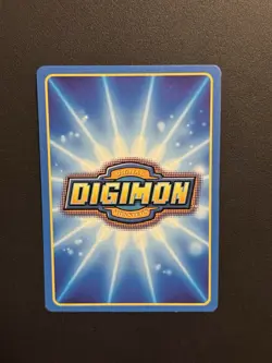 MetalGreymon Digimon CCG Bo-80 Ultimate Android Digimon English Card 1999 Bandai - Image 2