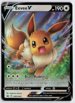 Eevee V - Holo Promo SWSH: Sword & Shield Promo Cards SWSH065 NM - Image 1
