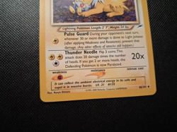 Pokemon Light Jolteon 48/105 Neo Destiny Card. Great Condition - Image 3