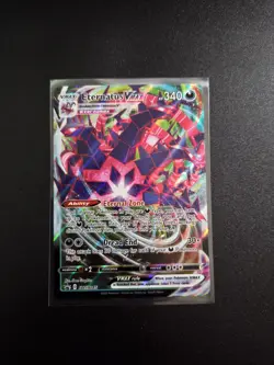 Pokemon Card Lot Full Art VMAX Holo Rare Mew 114 Inteleon 050 Eternatus & More - Image 4