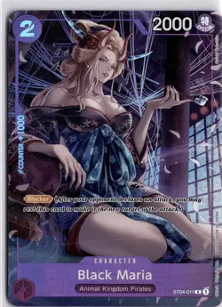 One Piece Card Game ST04-011 Black Maria 2023 English Trading Card TCG - Image 1