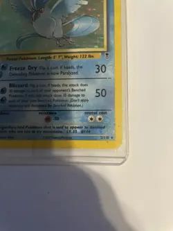 Articuno 2/110 Legendary Collection Holo Pokemon Card. Never Played - Image 4