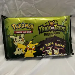 Trick or Trade Booster Bundle Sealed Bag 2023 50 mini packs Cards English New - Image 1