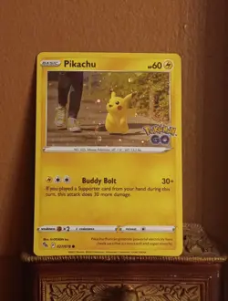 Pikachu - (Cosmos Holo Swirl ) 027/078 Cards & Products Holo - Image 4