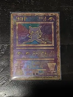 Pokemon TCG Ancient Mew Holo Promo Card Near Mint Condition - Image 3
