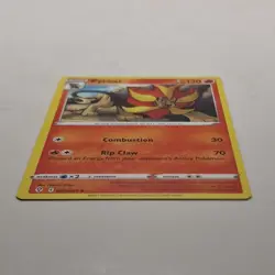 Pyroar Pokemon Card 023/203 Evolving Skies 2021 Stage 1 Uncommon Fire - Image 2