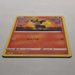 Litleo Pokemon Card 022/203 Evolving Skies 2021 Basic Common Fire - Image 2