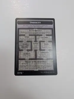 MTG - Undercity 020/The Initiative 020 Token - Baldur's Gate NM/M Condition - Image 1