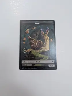 MTG - Snail 0014 (One-Sided) Token - Bloomburrow NM/M Condition - Image 1