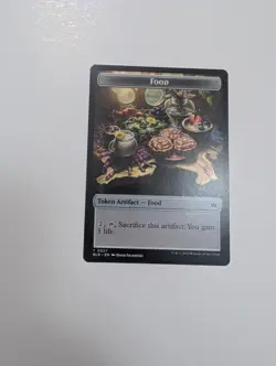 MTG - Food 0027 (One-Sided) Token - Bloomburrow NM/M Condition - Image 1