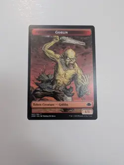 MTG - Goblin 007 (One-Sided) Token - Dominaria Remastered NM/M Condition - Image 1