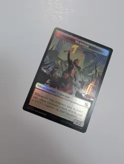 MTG - Warrior 0015/Kraken 0004 Token (Foil) -March Of The Machine NM/M Condition - Image 2