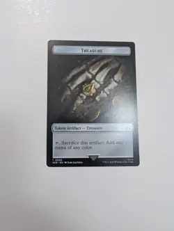 MTG -Treasure 0006 (One-Sided) Token - Assassin's Creed NM/M Condition - Image 1
