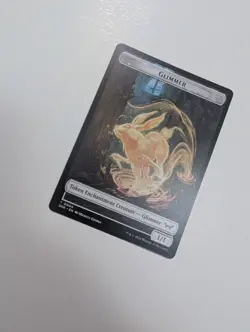 MTG - Glimmer 0004/Manifest 0018 Token - Duskmourn NM/M Condition - Image 2