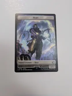 MTG - Hero 0008/Treasure 0023 Token - Final Fantasy NM/M Condition - Image 1