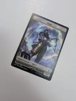 MTG - Hero 0008/Treasure 0023 Token - Final Fantasy NM/M Condition - Image 2