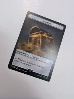 MTG - Hero 0008/Treasure 0023 Token - Final Fantasy NM/M Condition - Image 3