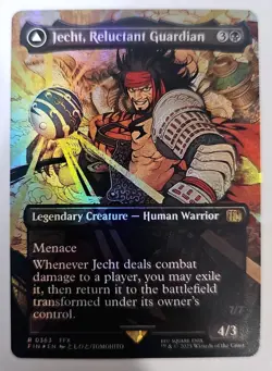 Jecht, Reluctant Guardian - MTG Final Fantasy X Legendary Creature - Foil - Image 1