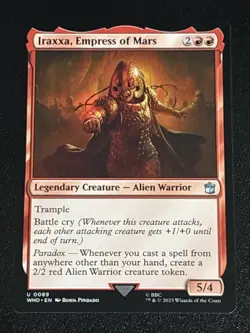 MTG Universes Beyond: Doctor Who Iraxxa, Empress of Mars 0089 NM - Image 1