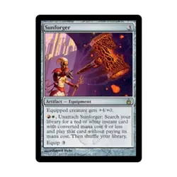 WOTC MtG Ravnica Sunforger (R) NM - Image 1