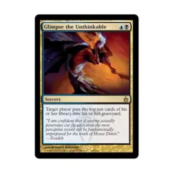 WOTC MtG Ravnica Glimpse the Unthinkable (R) NM - Image 1