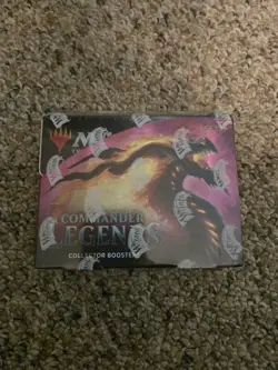 Commander Legends Collector Booster Box Factory Sealed MTG Magic 630509924745 - Image 1
