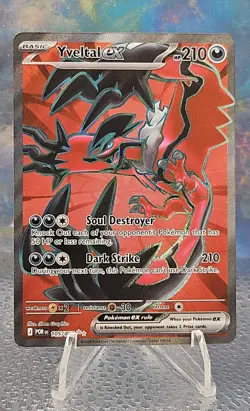 Yveltal ex 105/088 Ultra Rare Perfect Order Pokemon Holo NM - Image 1
