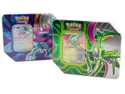 POKEMON PARADOX CLASH (WALKING WAKE EX / IRON LEAVES EX) 6-TIN CASE - Image 3
