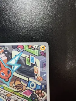 Pokemon TCG Rotom 197/182 Destined Rivals Full Art Illustration Rare Holo - Image 4