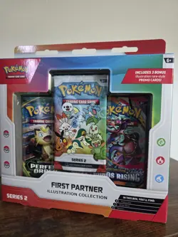 Pokemon TCG First Partner Illustration Collection Series 2 Box SEALED - Image 1