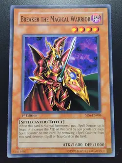 Breaker the Magical Warrior SD6-EN009 Structure Deck: Spellcaster's Judgment 1st - Image 1