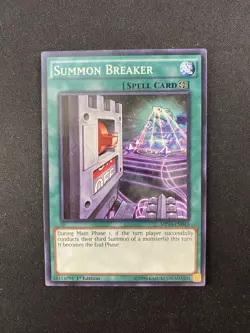 Yu-Gi-Oh! - 2014 Mega-Tin Mega Pack Summon Breaker 2014 MP14-EN043 1st Edition - Image 1