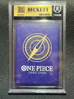 One Piece 2025 Sabo OP13-120 Carrying on His Will Secret Rare Alt Art BGS 10 - Image 2